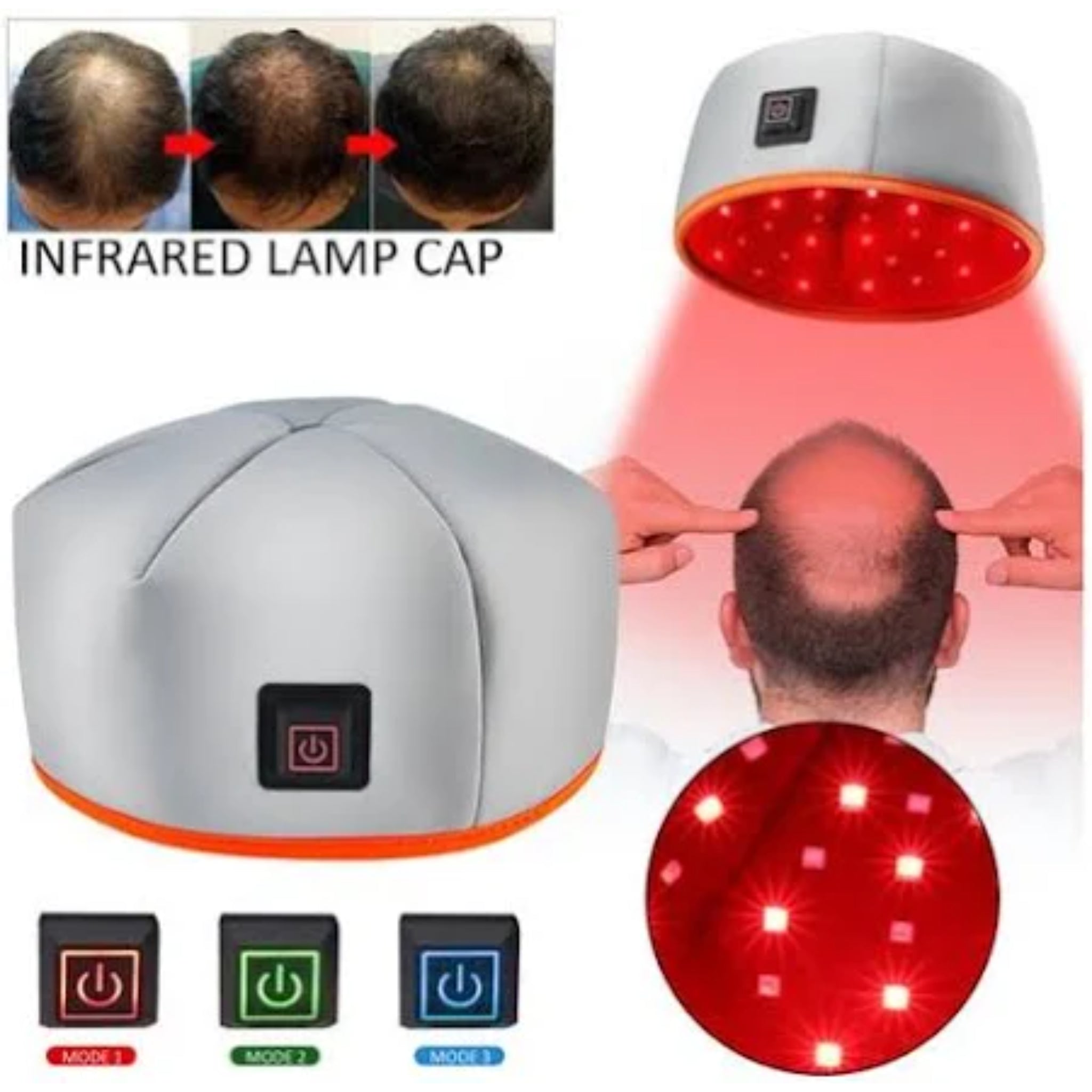 ThermaLux Elite Red Light Therapy Cap